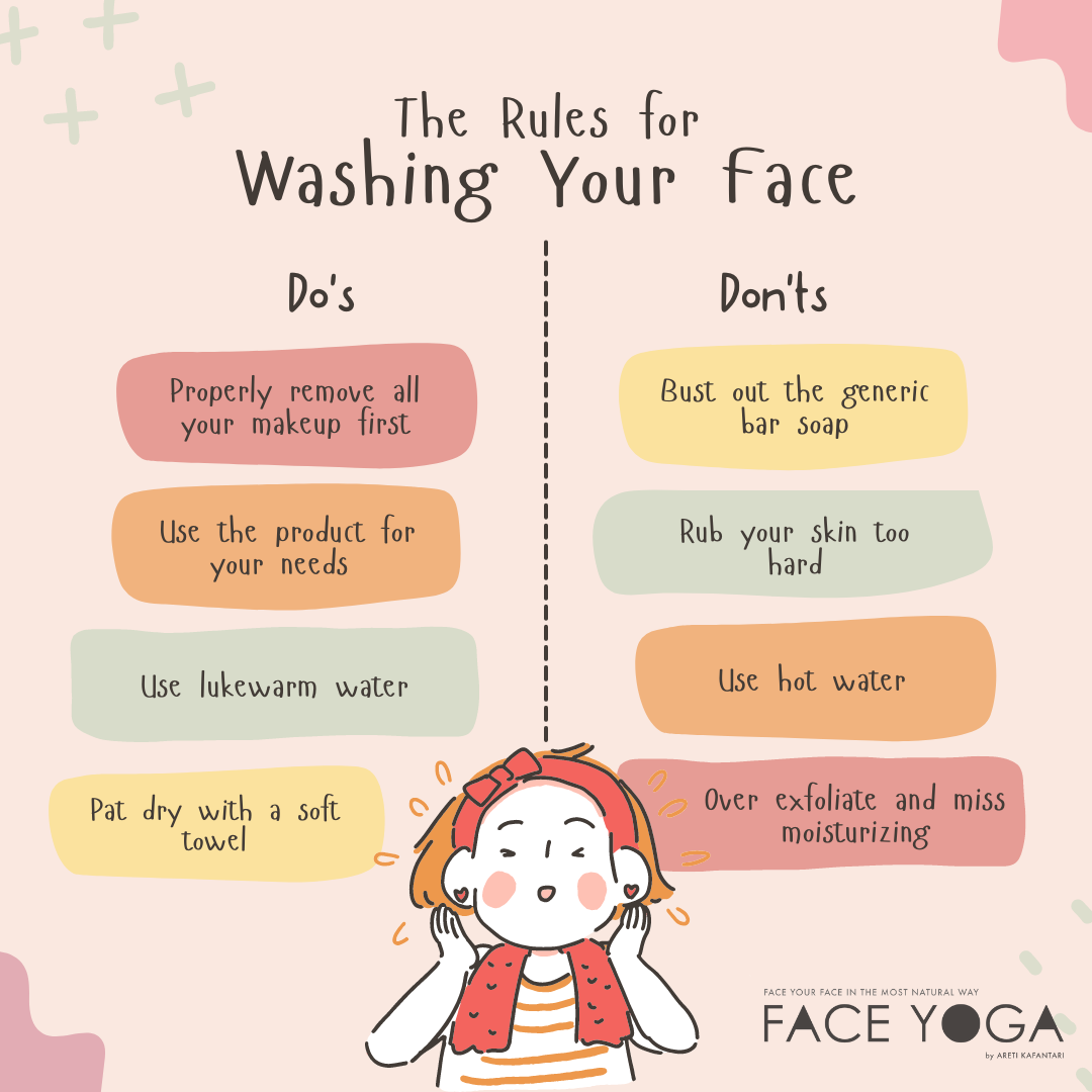 Face Yoga - Καθαρισμός